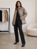 Hensley Wool Overshirt Jacket - Image 4