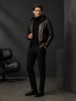 Preston Hooded Utility Jacket - Image 4