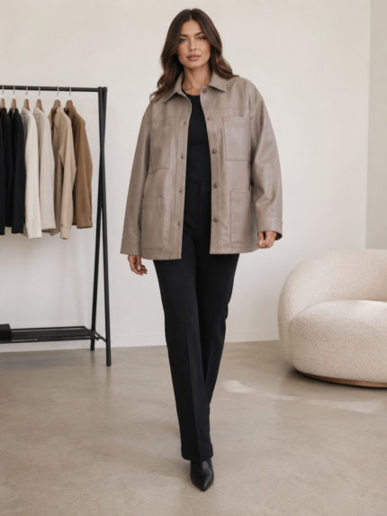 Hensley Wool Overshirt Jacket